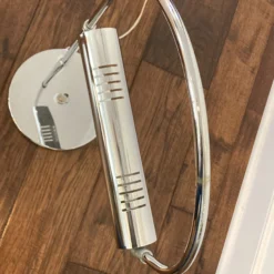 1960's Polished Chrome Desk Lamp In The Manner Of Koch And Lowy -chairish shop 1960s polished chrome desk lamp in the manner of koch and lowy 0879 scaled