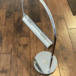 1960's Polished Chrome Desk Lamp In The Manner Of Koch And Lowy -chairish shop 1960s polished chrome desk lamp in the manner of koch and lowy 1994 scaled