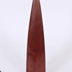 1960's Tall Ernst Henriksen Denmark Turned Teak And Brass Table Lamp -chairish shop 1960s tall ernst henriksen denmark turned teak and brass table lamp 5709 scaled