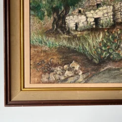 1960's Vintage Adobe House - Countryside Oil Landscape Painting 18 1960's Vintage Adobe House - Countryside Oil Landscape Painting -chairish shop 1960s vintage adobe house countryside oil landscape painting 6913 scaled