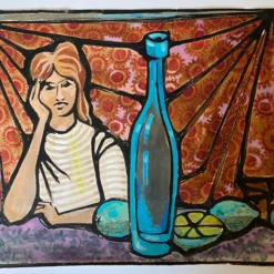 1960’s Watercolor Painting By John P. Coleman -chairish shop 1960s watercolor painting by john p coleman 1630 scaled