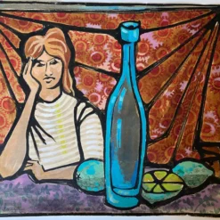 1960’s Watercolor Painting By John P. Coleman -chairish shop 1960s watercolor painting by john p coleman 3214 scaled