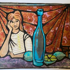 1960’s Watercolor Painting By John P. Coleman -chairish shop 1960s watercolor painting by john p coleman 4220 scaled