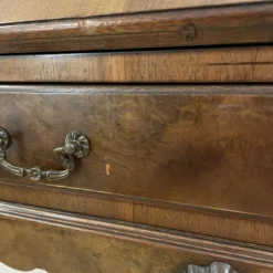 1970’s Bevan - Funnell Of Brighton Burl Walnut Drop Front Writing Desk -chairish shop 1970s bevan funnell of brighton burl walnut drop front writing desk 4893 scaled