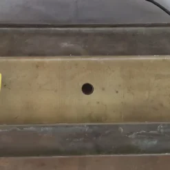 1970's Brutalist Torch Cut Brass Pendant Light -chairish shop 1970s brutalist torch cut brass pendant light 4250 scaled