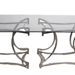 1970's Chrome And Glass Coffee Table After Baughman -chairish shop 1970s chrome and glass coffee table after baughman 3968