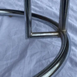 1970's Eileen Gray E 1027 Style Tubular Chrome Adjustable Accent Table -chairish shop 1970s eileen gray e 1027 style tubular chrome adjustable accent table 1554 scaled