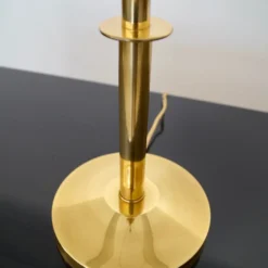 1970's Ethan Allen Hollywood Regency Brass Table Lamp -chairish shop 1970s ethan allen hollywood regency brass table lamp 4257 scaled