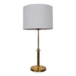 Front Page 16 1970's Ethan Allen Hollywood Regency Brass Table Lamp
