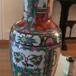 1970’s Famille Rose Canton Vase 14 1970’s Famille Rose Canton Vase -chairish shop 1970s famille rose canton vase 9093 scaled