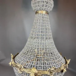 1970's French Louis XVI Style French Style Bronze Chandeliers - A Pair -chairish shop 1970s french louis xvi style french style bronze chandeliers a pair 0216