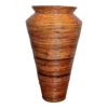 1970’s Gabriella Crespi Style Pencil Reed Rattan Vase