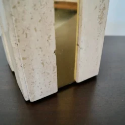 1970's Hollywood Regency Italian Travertine & Brass Table Lamp -chairish shop 1970s hollywood regency italian travertine and brass table lamp 9826 scaled