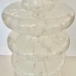 1970's Italian Carlo Nason For Mazzega Murano Glass Four Tiered Table Lamp -chairish shop 1970s italian carlo nason for mazzega murano glass four tiered table lamp 2416 scaled