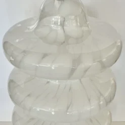 1970's Italian Carlo Nason For Mazzega Murano Glass Four Tiered Table Lamp -chairish shop 1970s italian carlo nason for mazzega murano glass four tiered table lamp 5347 scaled