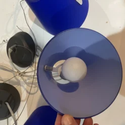 1970's Italian Murano Glass Pendant Light Fixtures - Set Of 3 -chairish shop 1970s italian murano glass pendant light fixtures set of 3 4519