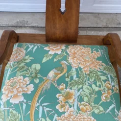 1970’s James Mont Style Horseshoe Back Chair By Schnadig -chairish shop 1970s james mont style horseshoe back chair by schnadig 2974 scaled