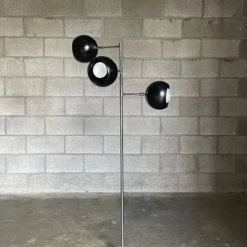 1970’s Koch And Lowy Three Arm Mid Century Modern Floor Lamp, Unmarked -chairish shop 1970s koch and lowy three arm mid century modern floor lamp unmarked 8845 scaled