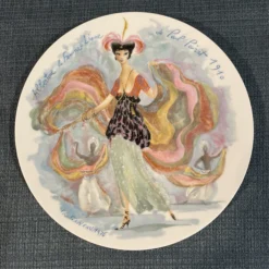1970’s Limoges Plates - Fashion - Les Femmes Du Siecle Henri D'Arceau Women Of The Century Collector Plates - Set Of 8 -chairish shop 1970s limoges plates fashion les femmes du siecle henri darceau women of the century collector plates set of 8 0681 scaled