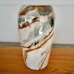 1970's Mid-Century Modern Glazed Ceramic Table Lamp 15 1970's Mid-Century Modern Glazed Ceramic Table Lamp -chairish shop 1970s mid century modern glazed ceramic table lamp 3414 scaled