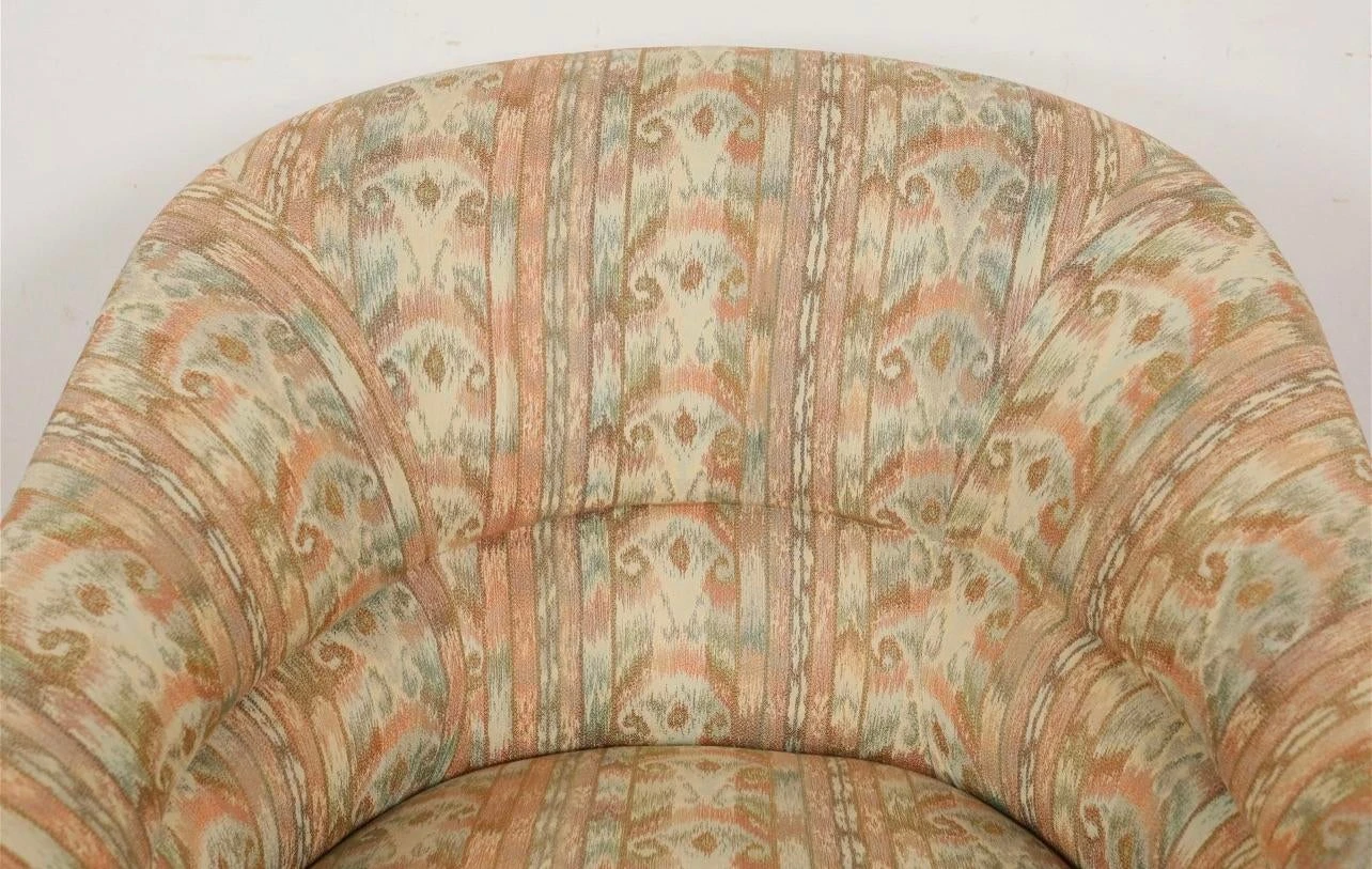 1970’s Milo Baughman Style Swivel Lounge Chair 4 1970’s Milo Baughman Style Swivel Lounge Chair - Image 4