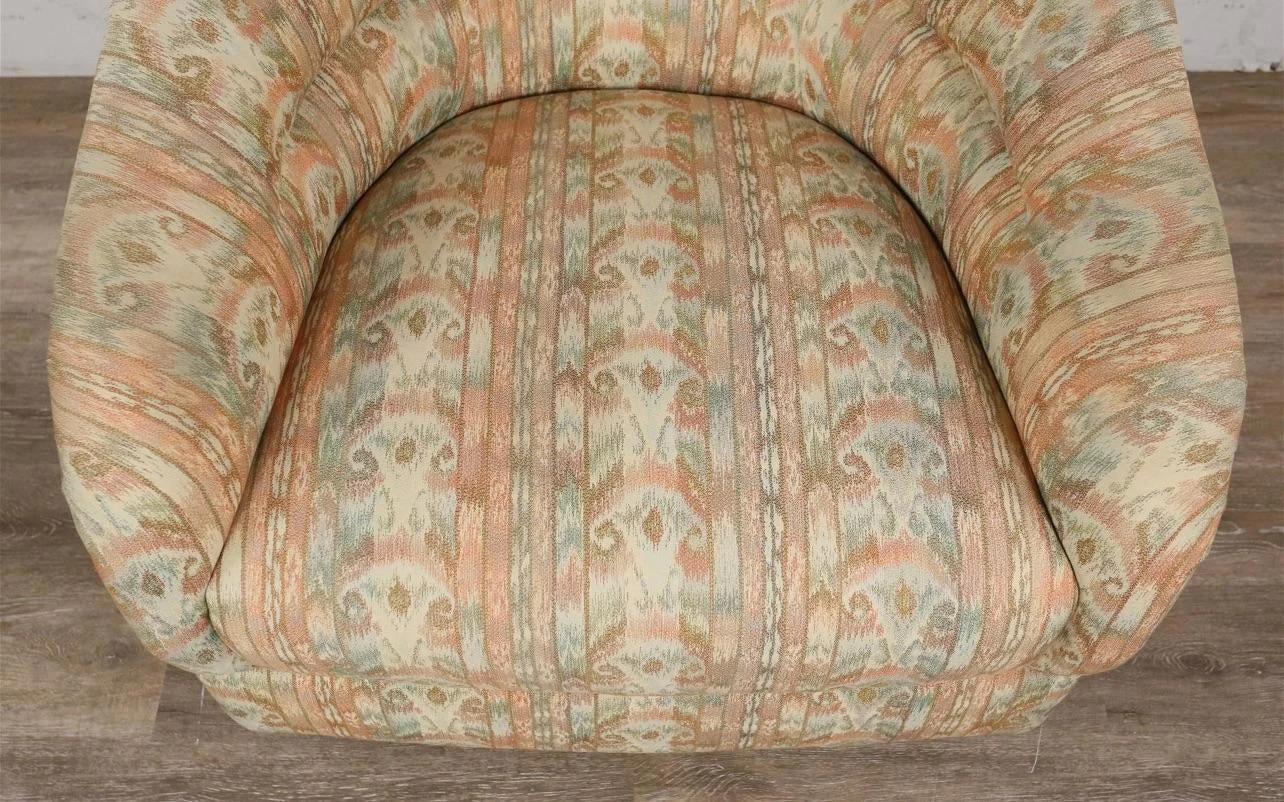 1970’s Milo Baughman Style Swivel Lounge Chair 5 1970’s Milo Baughman Style Swivel Lounge Chair - Image 5