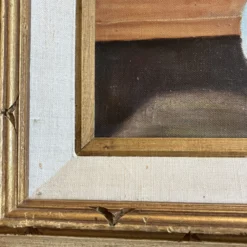 1970’s Original Vintage Still Life With Fruit & Pots Painting Original Frame Signed -chairish shop 1970s original vintage still life with fruit and pots painting original frame signed 1415