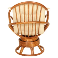 1970’s Papasan Style Lounge Chair -chairish shop 1970s papasan style lounge chair 3690