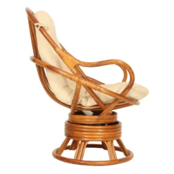 1970’s Papasan Style Lounge Chair -chairish shop 1970s papasan style lounge chair 4540