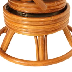 1970’s Papasan Style Lounge Chair -chairish shop 1970s papasan style lounge chair 5574