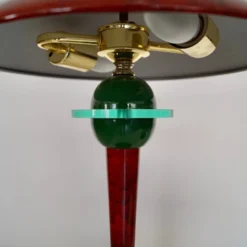 1970's Postmodern Memphis Style Table Lamps - A Pair -chairish shop 1970s postmodern memphis style table lamps a pair 0574 scaled