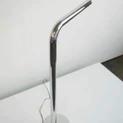 1970's Robert Sonneman Chrome Tube Floor Lamp Reading Light -chairish shop 1970s robert sonneman chrome tube floor lamp reading light 8179 scaled