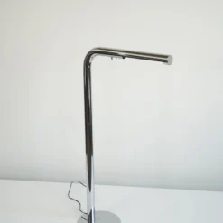 1970's Robert Sonneman Chrome Tube Floor Lamp Reading Light -chairish shop 1970s robert sonneman chrome tube floor lamp reading light 8826 scaled