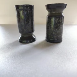 1970's Spanish Style Pillar Candle Holder Pair In Franciscan Madeira Pattern 8 1970's Spanish Style Pillar Candle Holder Pair In Franciscan Madeira Pattern -chairish shop 1970s spanish style pillar candle holder pair in franciscan madeira pattern 3818