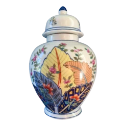 1970’s Tobacco Leaf Seymour Mann Ginger Jar