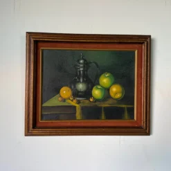 1970's Vintage Paula K. Still Life Oil On Canvas Painting, Framed -chairish shop 1970s vintage paula k still life oil on canvas painting framed 5350 scaled