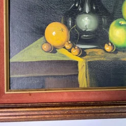 1970's Vintage Paula K. Still Life Oil On Canvas Painting, Framed -chairish shop 1970s vintage paula k still life oil on canvas painting framed 8564 scaled