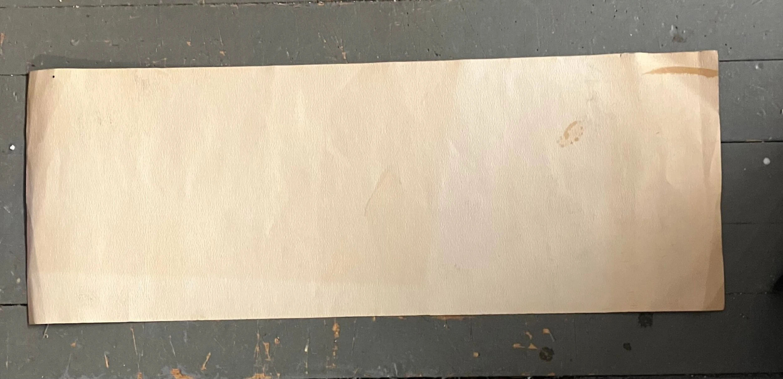 1970’s Vintage Still Life Watercolor Painting Line Up Of Pears 11 X 30 - Image 2