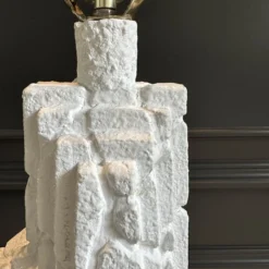 1970’s Vintage Zig Zag Plaster Table Lamp By Ziggaraut 17 1970’s Vintage Zig Zag Plaster Table Lamp By Ziggaraut -chairish shop 1970s vintage zig zag plaster table lamp by ziggaraut 7435 scaled