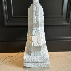 1970’s Vintage Zig Zag Plaster Table Lamp By Ziggaraut 18 1970’s Vintage Zig Zag Plaster Table Lamp By Ziggaraut -chairish shop 1970s vintage zig zag plaster table lamp by ziggaraut 7777 scaled