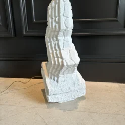 1970’s Vintage Zig Zag Plaster Table Lamp By Ziggaraut 19 1970’s Vintage Zig Zag Plaster Table Lamp By Ziggaraut -chairish shop 1970s vintage zig zag plaster table lamp by ziggaraut 8039 scaled