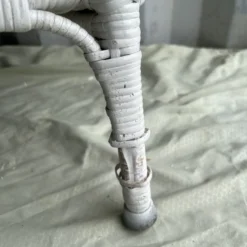 1970's Wicker Side Table 11 1970's Wicker Side Table -chairish shop 1970s wicker side table 8493 scaled