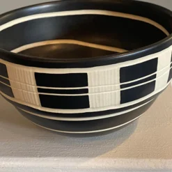 1980's Abstract Hand Thrown Barney’s New York Decorative Bowl -chairish shop 1980s abstract hand thrown barneys new york decorative bowl 0891 scaled