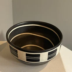 1980's Abstract Hand Thrown Barney’s New York Decorative Bowl -chairish shop 1980s abstract hand thrown barneys new york decorative bowl 9315 scaled