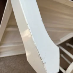 1980's Classic White Ming-Style Jumu Coffee & Side Table, 2-Piece Set, Made In Hong Kong -chairish shop 1980s classic white ming style jumu coffee and side table 2 piece set made in hong kong 4516 scaled