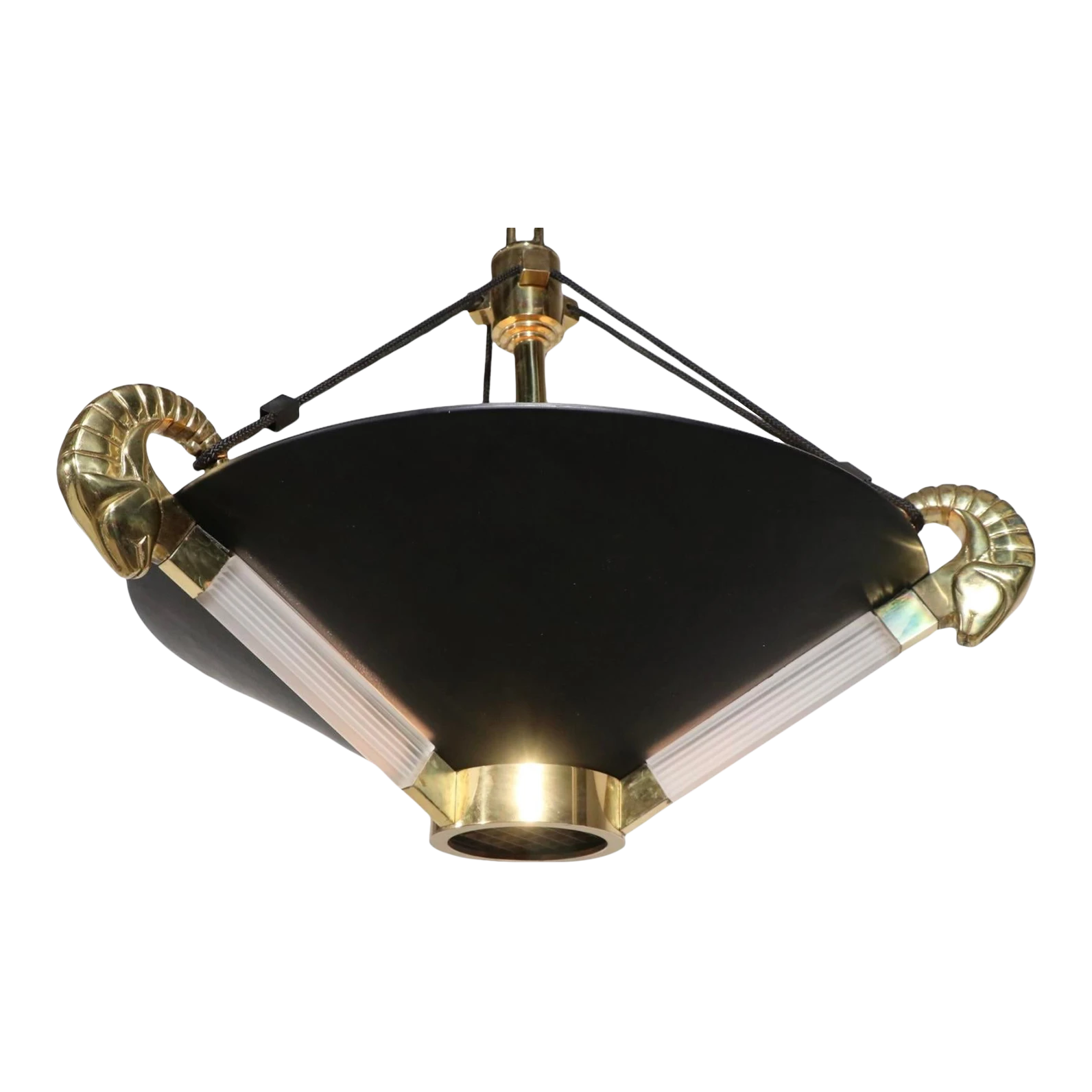 1980's Hollywood Regency Hanging Fixture Chandelier By Nulco 1 1980's Hollywood Regency Hanging Fixture Chandelier By Nulco