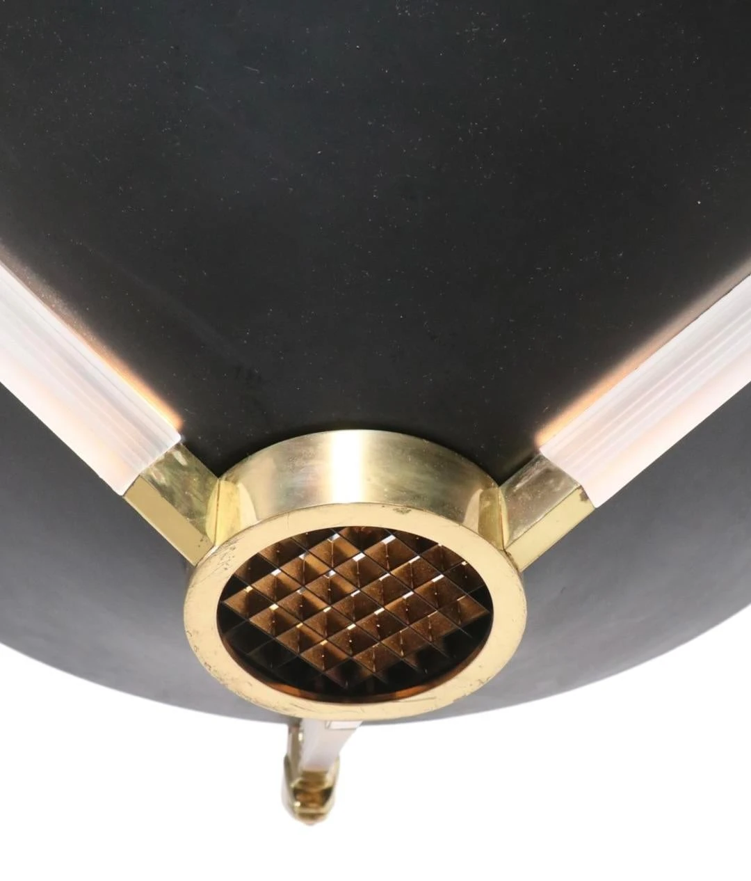 1980's Hollywood Regency Hanging Fixture Chandelier By Nulco 7 1980's Hollywood Regency Hanging Fixture Chandelier By Nulco - Image 7