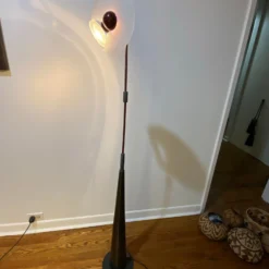 1980's Italian Arteluce Lighting Pier Ramella Telescopic Floor Lamp Club Mod. 1195 -chairish shop 1980s italian arteluce lighting pier ramella telescopic floor lamp club mod 1195 5000