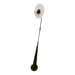 1980's Italian Arteluce Lighting Pier Ramella Telescopic Floor Lamp Club Mod. 1195