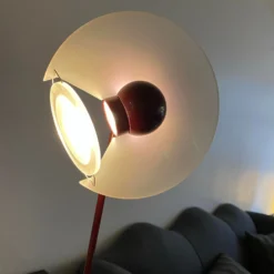 1980's Italian Arteluce Lighting Pier Ramella Telescopic Floor Lamp Club Mod. 1195 -chairish shop 1980s italian arteluce lighting pier ramella telescopic floor lamp club mod 1195 8073